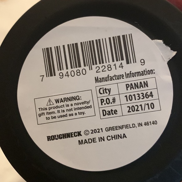 Roughneck 30oz Mug Graphic Born to be Wild But Only Until 9:00pm Or So. - Picture 4 of 8